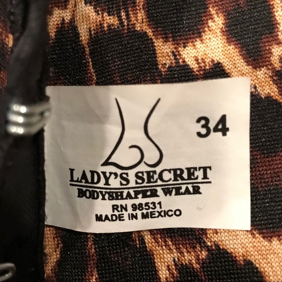 Leopard Print Corset Top/Body Shaper - Picture 6 of 9